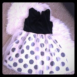 Velvet and Tulle Holiday Dress